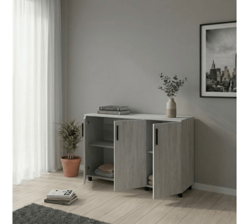 Комод Doros Торн Сосна Натти 3Ш/1Д 135х51.6х80 (DRS-012108)