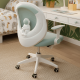Кресло вращающееся детское с подставкой для ног PERFECT KIDS ASTRONAUT GREEN Perfect Home Зеленый (PFH-092114)