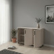 Комод Doros Торн Кашемир 3 ДСП 135х51.6х80 (DRS-012099)