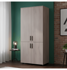 Шкаф для одежды Doros Торн Кремона Канноло 2 ДСП (полки) 90х51.6х200 (DRS-012014)