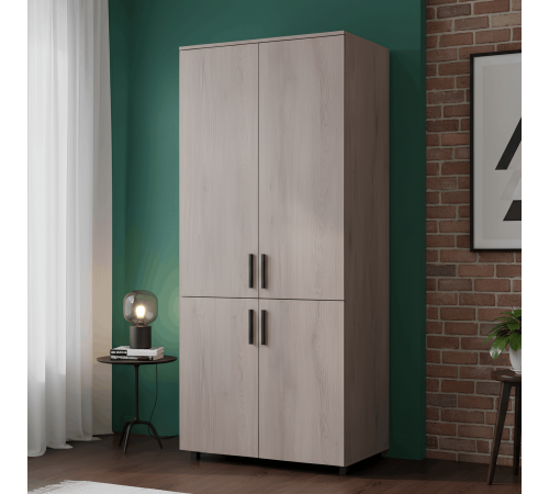 Шкаф для одежды Doros Торн Кремона Канноло 2 ДСП (полки) 90х51.6х200 (DRS-012014)