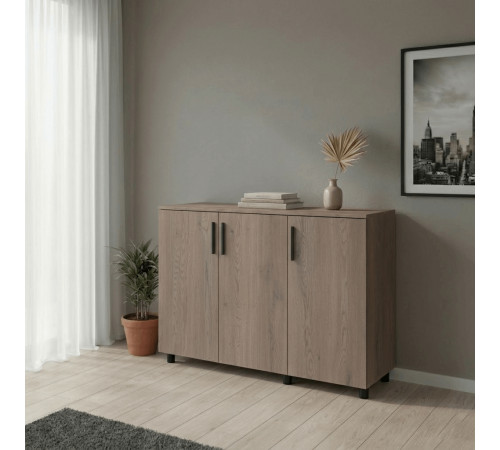 Комод Doros Торн Кремона Канноло 3 ДСП 135х51.6х80 (DRS-012100)