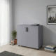 Комод Doros Торн Серый 2 ДСП 90х51.6х80 (DRS-012090)