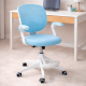 Кресло вращающееся детское с подставкой для ног PERFECT KIDS BLUE Perfect Home Голубой (PFH-092116)