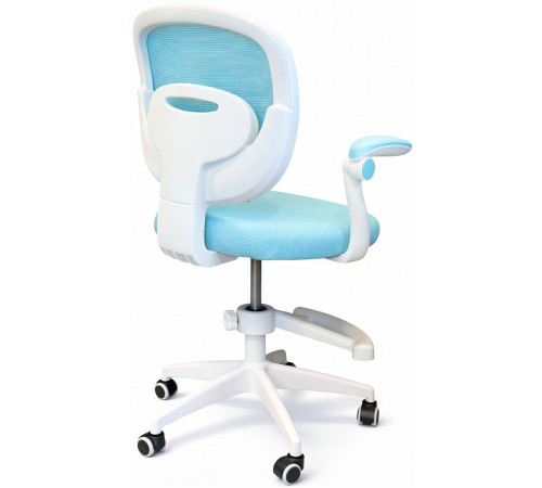 Кресло вращающееся детское с подставкой для ног PERFECT KIDS BLUE Perfect Home Голубой (PFH-092116)