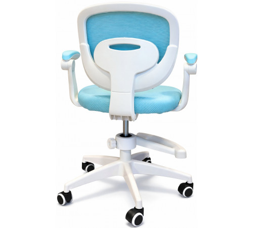 Кресло вращающееся детское с подставкой для ног PERFECT KIDS BLUE Perfect Home Голубой (PFH-092116)