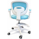 Кресло вращающееся детское с подставкой для ног PERFECT KIDS BLUE Perfect Home Голубой (PFH-092116)