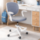 Кресло вращающееся детское с подставкой для ног PERFECT KIDS GRAY Perfect Home Серый (PFH-092117)