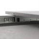 Раздвижной обеденный стол СПАЙДЕР ОВАЛ ДСП Бетонный камень (NEM-121049)