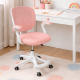 Кресло вращающееся детское с подставкой для ног PERFECT KIDS PINK Perfect Home Розовый (PFH-092118)
