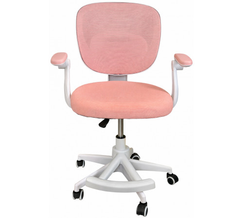 Кресло вращающееся детское с подставкой для ног PERFECT KIDS PINK Perfect Home Розовый (PFH-092118)