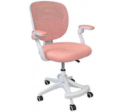 Кресло вращающееся детское с подставкой для ног PERFECT KIDS PINK Perfect Home Розовый (PFH-092118)