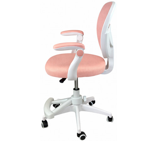 Кресло вращающееся детское с подставкой для ног PERFECT KIDS PINK Perfect Home Розовый (PFH-092118)