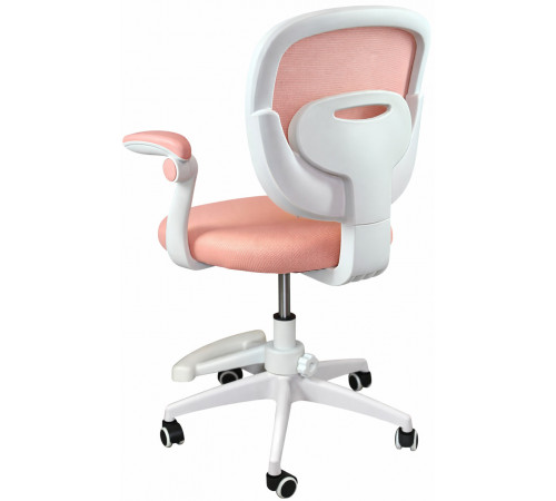Кресло вращающееся детское с подставкой для ног PERFECT KIDS PINK Perfect Home Розовый (PFH-092118)