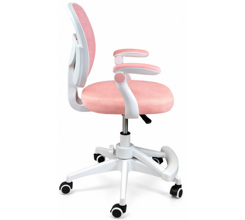Кресло вращающееся детское с подставкой для ног PERFECT KIDS PINK Perfect Home Розовый (PFH-092118)