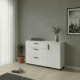Комод Doros Торн Белый 3Ш/1Д 135х51.6х80 (DRS-012104)