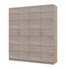 Комплект шкафов для одежды с полками Doros Промо (2 шт.) 180х48х204 см Дуб сонома (DRS-011465)