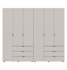 Комплект шкафов для одежды Doros Гелар (2 шт.) 232,4х49,5х203,4 см Кашемир (DRS-011241)