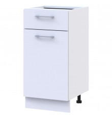 Кухонный модуль нижний Doros Лея НЯ82_40 40х46,6х82 см Белый/Дуб сонома (DRS-011366)