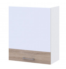 Кухонный модуль верхний Doros Лея В72_Ш60 правая 60х31,6х72 см Белый/Дуб сонома (DRS-011361)