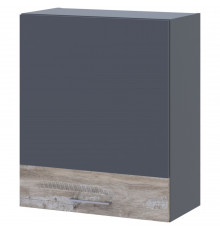 Кухонный модуль верхний Doros Лея В72_Ш60 левая 60х31,6х72 см Графит/Дуб клондайк (DRS-011368)