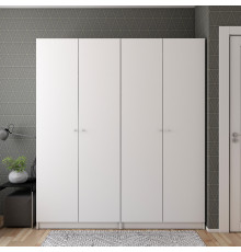 Комплект шкафов для одежды Doros Промо (2 шт.) 180х48х204 см Белый (DRS-011207)