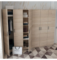 Комплект шкафов для одежды Doros Промо (2 шт.) 270х48х204 см Дуб сонома (DRS-011218)