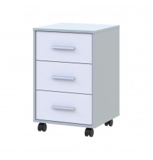 Тумба офисная Doros Т3 43х42х66,4 см Серый/Белый (DRS-011402)