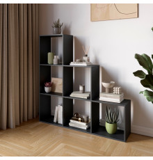 Стеллаж М-ЗОН Джеко 1072 Антрацит (MZN-031003)