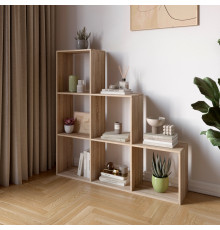 Стеллаж М-ЗОН Джеко 1072 Сонома (MZN-031002)