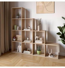 Стеллаж М-ЗОН Джеко 1420 Сонома (MZN-031005)