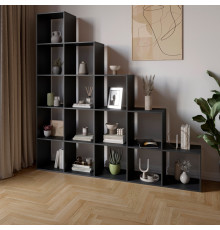 Стеллаж М-ЗОН Джеко 1776 Антрацит (MZN-031009)