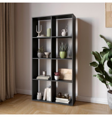 Стелаж М-ЗОН Джеко 720 Антрацит (MZN-031015)