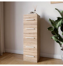 Комод 5 ящиков М-ЗОН Джеко 300 Сонома (MZN-031017)