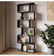 Стелаж-змейка М-ЗОН Джеко 700 Антрацит (MZN-031012)