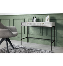 Стол туалетный Perfect Home Новая/Nova с 2 ящиками и черными ножками T104 Серый (PFH-091268)