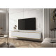 Тумба под телевизор навесная Perfect Home Оро/Oro 3-дверная RTV175 Белый (PFH-091353)