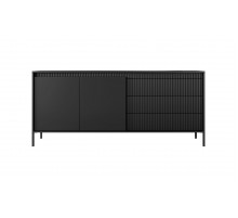 Комод Perfect Home Сенсо/Senso 2-дверный с 3 ящиками 2D3S/187 Черный (PFH-091136)