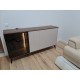 Комод с подсветкой Вичи / Vici K154 3-дверный Орех/кашемир Perfect Home Польша (PFH-091276)