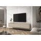 Тумба под телевизор навесная Perfect Home Оро/Oro 3-дверная RTV175 MDF Бежевый (PFH-091366)