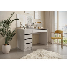 Стол туалетный письменный Perfect Home Ада/Ada 5S/120 с 5 ящиками Кашемир (PFH-091309)