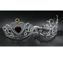 KH3 Корона "срібло", пластик.