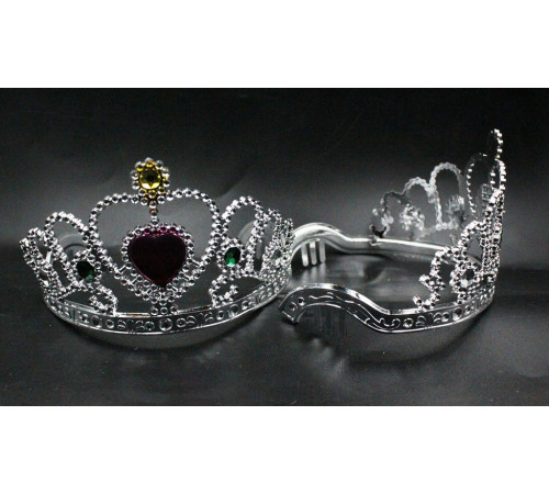 KH3 Корона "срібло", пластик.