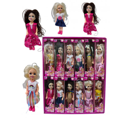 KK1036 Кукла барбі маленька