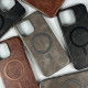 Накладка Leather Magnetic Case with Metal Frame iPhone 13 Pro Max