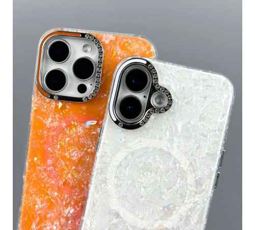 Накладка Luxury Iridescent Marble Magnetic iPhone 13 Pro Max