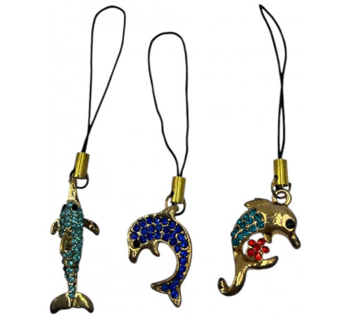 ML103 Брелок дельфін на телефон