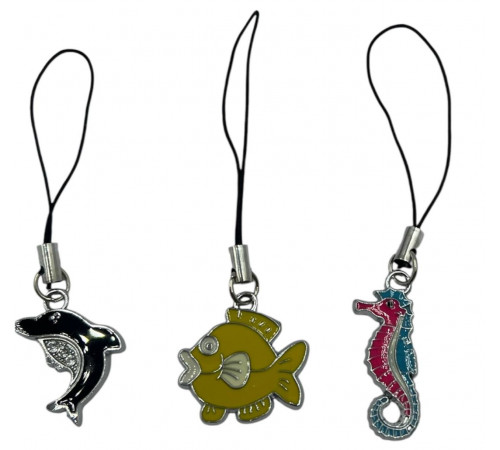 ML34 Брелок морські тварини на телефон