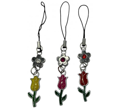 ML37 Брелок квіточка на телефон