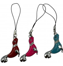 ML57 Брелок тюлень на телефон